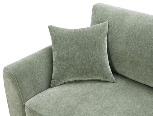 Furniture of America® Watton Olive Green Right Chaise Sectional-4