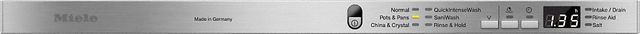 Miele 24" Built in Dishwasher-Stainless Steel-1