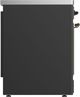Ilve® Majestic III 30" Graphite Matte Pro Style Induction Range with Triple Glass Door and Burnished Trim-4