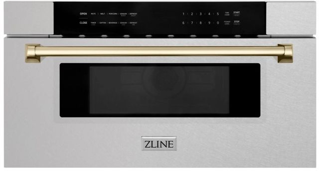ZLINE Autograph Edition 1.2 Cu. Ft. Stainless Steel Microwave Drawer -0