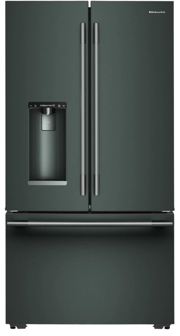 KitchenAid® 36" 23.1 Cu. Ft. Juniper Counter Depth French Door Refrigerator with Intelligent Auto Fill-3