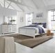Liberty Furniture River Place 3-Piece Riverstone White/Tobacco Queen Panel Bedroom Set-1