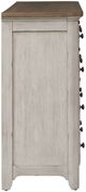 Liberty Furniture Farmhouse Reimagined Antique White/Chestnut Dresser-3