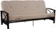 dhp furniture® Eve Tan 6" Full Futon Mattress-2