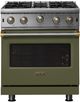Viking® 5 Series 30" Martini Pro Style Natural Gas Range-0