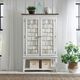 Liberty Furniture River Place Riverstone White/Tobacco Bar Cabinet-0