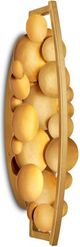 Currey & Company Lavengro Contemporary Gold Leaf Wall Sconce-0