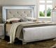 Furniture of America® Bellanova Silver Queen Panel Bed-1