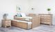 Mako Wood Furniture Youth Collection Pine Twin Panel Bed with Trundle-3