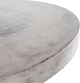 Moe's Home Collection Cassius Dark Grey Fiberstone Outdoor Round Dining Table-1