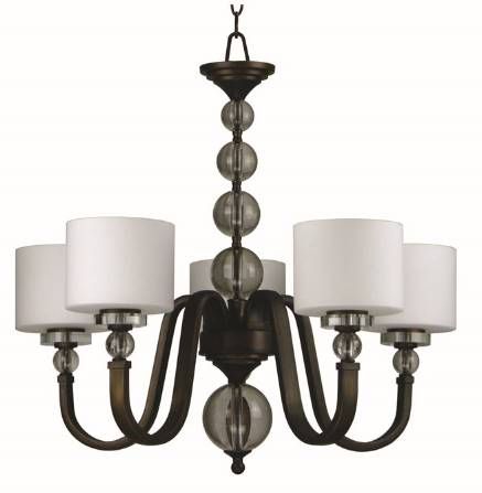 YHD Mitchell Peak Oil Rubbed Bronze 5-Light Chandelier-3