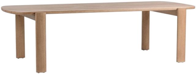 Classic Home Rocco Butterscotch Wooden Outdoor Dining Table-0