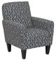 Dynasty Furniture Dark Blue/Beige Chair-0