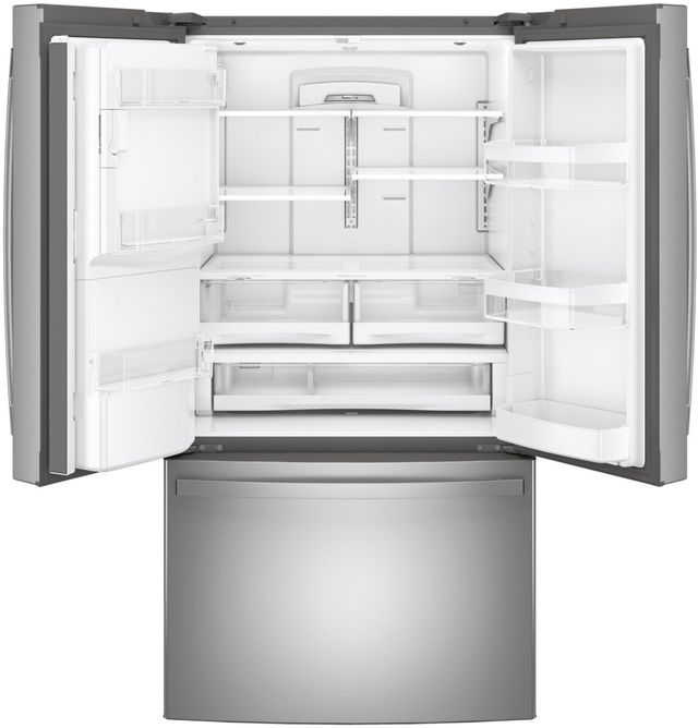 GE® 36 in. 27.7 Cu. Ft. Fingerprint Resistant Stainless Steel French Door Refrigerator-1
