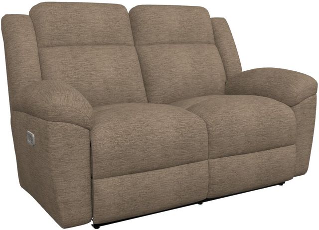 La-Z-Boy® Joel Brownstone Power Reclining Loveseat with Headrest-0