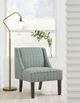 Signature Design by Ashley® Janesley Teal/Cream Accent Chair-2