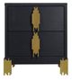 New Classic® Home Furnishings Empire 4-Piece Black King Panel Bedroom Set-4