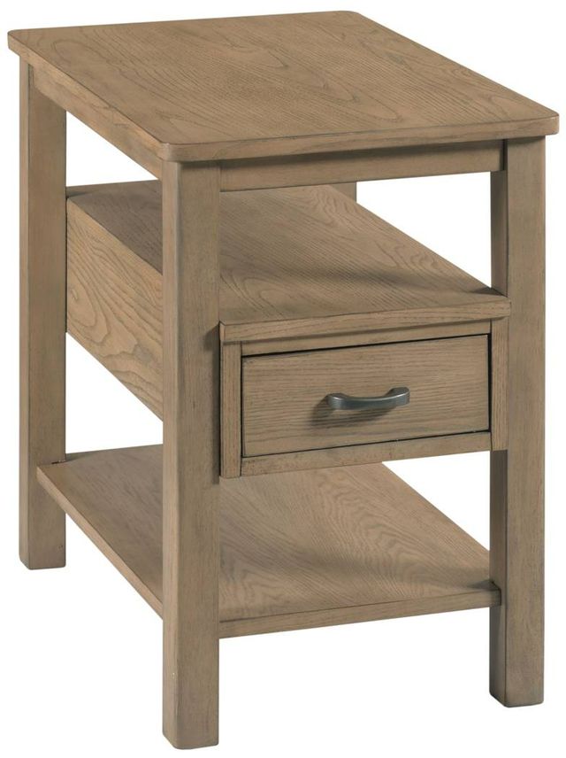 England Furniture Costa Way Taupe Rectangular Chairside Table-0