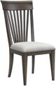 Riverside Furniture Forsyth Beige/Toasted Peppercorn Upholstered Side Chair-0