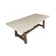 Jofran Inc.Sierrafina Sintered Stone Two-Toned Trestle Table-2