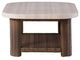 Signature Design by Ashley® Dolan Creek Beige Aluminum/Wicker Outdoor Rectangular Cocktail Table with Brown Base-3