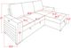 Global Furniture USA U1830 Blanche Black/Charcoal Sleeper Sofa with USB-2