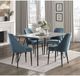 Mazin Furniture Keene 5-Piece Gray Dining Set-3