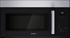 Bosch® 100 Series 30'' 1.7 Cu. Ft.Stainless Steel  Over The range Microwave