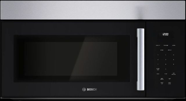 Bosch 100 Series 30" 1.8 Cu. Ft. Stainless Steel Over the Range Microwave-0