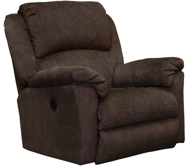 Catnapper® Malloy Chocolate Power Rocker Recliner-0