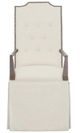 Fairfield® Customizable Dining Entree Empire 23" Tall Button Back Arm Chair-1