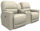 La-Z-Boy® Cade Linen Power Reclining Loveseat with Console, Headrest, and Lumbar-0