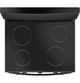 GE® 30" Black Freestanding Electric Range-3
