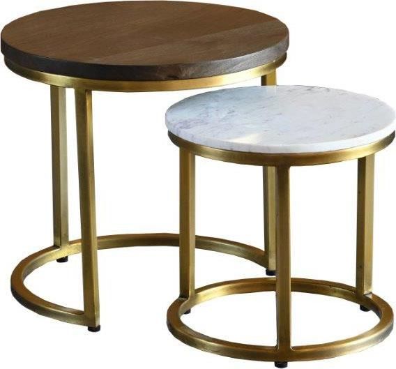 Jaipur Furniture Nivala Brown Nesting Table -0