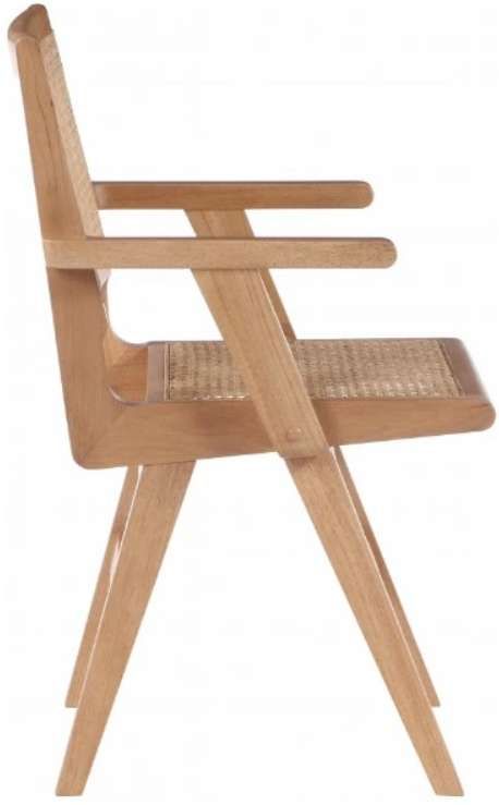 Meridian Furniture Preston Natural Dining Arm Chair-3