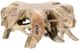 Classic Home Cypress Natural White Wash Root Coffee Table-0