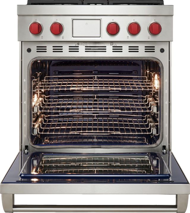 Wolf® 30" Stainless Steel Pro Style Dual Fuel Range-2