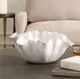 Uttermost® Ruffle Bloom White Bowl-1