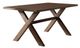 Coaster® Alston X-shaped Knotty Nutmeg Dining Table-0