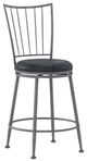 HH2 Home Slemmons Gray Swivel Counter Stool-0
