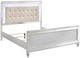 New Classic® Home Furnishings Valentino White California King Panel Bed-2