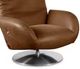 Bassett® Furniture Ranlo Chocolate Swivel Arm Chair-2