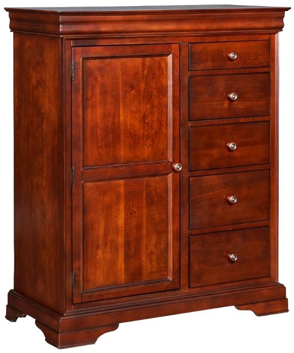 New Classic® Home Furnishings Versailles Bordeaux Door Chest-0