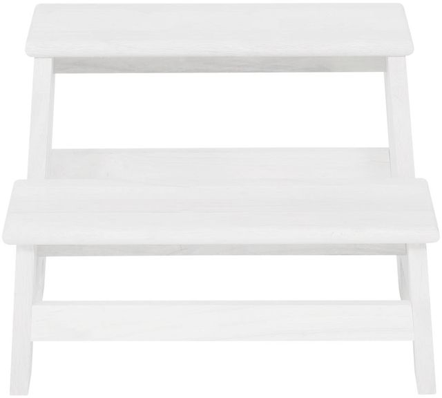 Powell® Masonboro White Bed Step-1