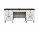 Martin Furniture Hartford Black/White Linen Credenza-0
