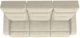La-Z-Boy® Baron Natural Power Wall Reclining Sofa with Headrest-5