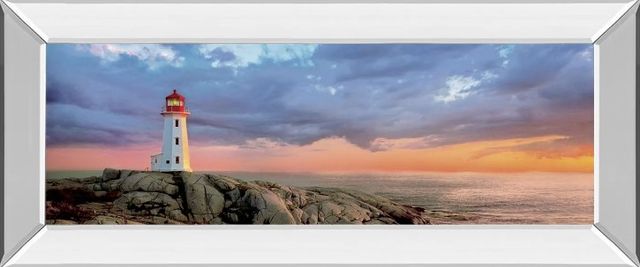 Classy Art Storm Front by Jone, M. Mirrored Frame Wall Art-0