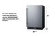 Summit® 21” 3.5 Cu. Ft. Stainless Steel Built-In ADA Compliant Adjustable Height Outdoor Under the Counter Refrigerator with Right Hand Door Swing-5