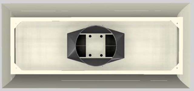 Vent-A-Hood® Designer Series 66" Biscuit Island Range Hood-1