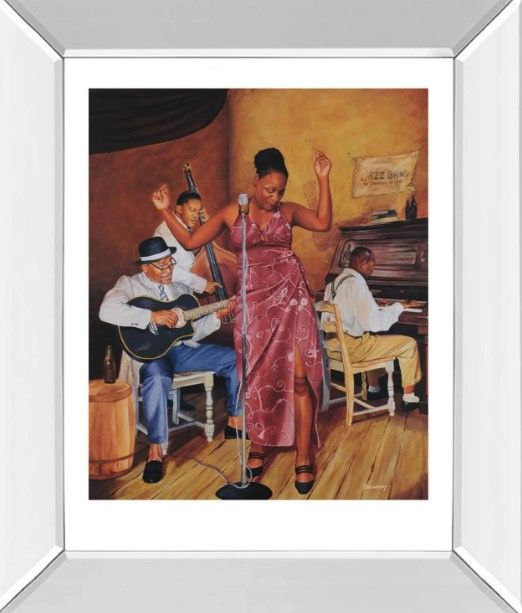 Classy Art Jazz Vocals Wall Art-0